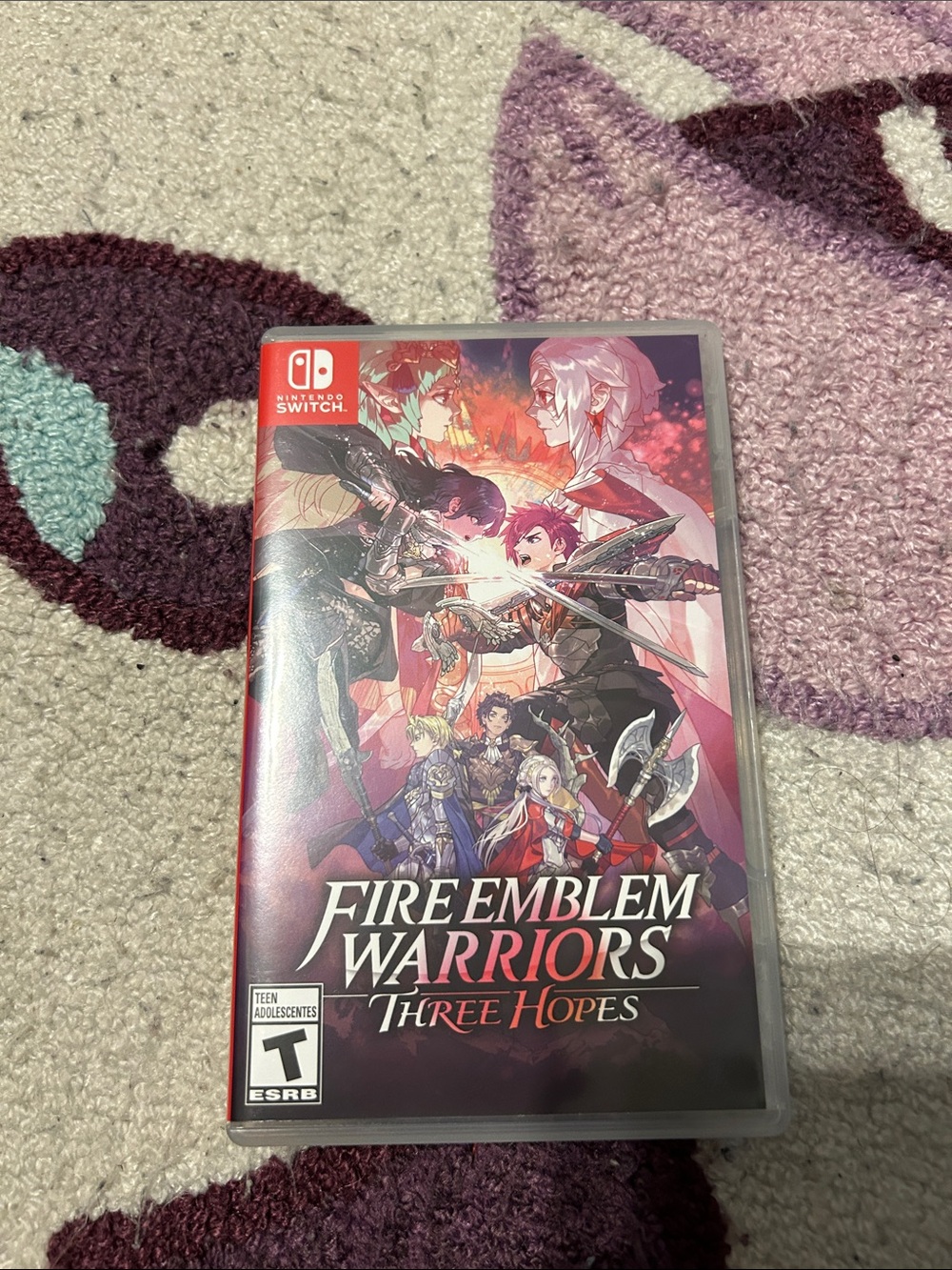 Nintendo Fire Emblem Warriors: Three Hopes — Red and Purple Cover